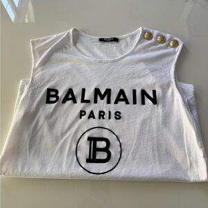 Balmain Paris Tank Top- Size XXS